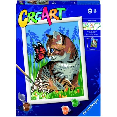 Ravensburger CreArt Malování podle čísel - Nejlepší přátelé 18x24cm Ravensburger CreArt Malování podle čísel - Nejlepší přátelé 18x24cm
