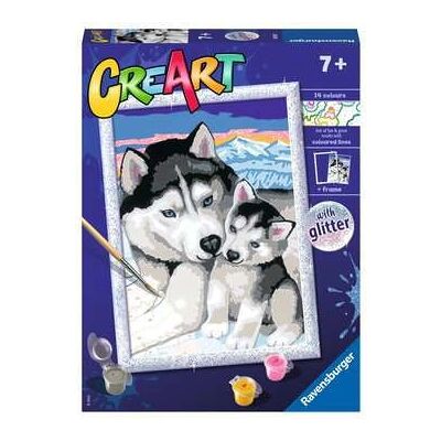 Ravensburger 20215 Livre de coloriage - Huskies Sibériens - Publicité Ravensburger 20215 Livre de coloriage - Huskies Sibériens - Publicité