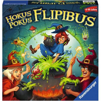Ravensburger 20355 Bordspel - Hokus Pokus Flipibus - Actiespel voor Kinderen Ravensburger 20355 Bordspel - Hokus Pokus Flipibus - Actiespel voor Kinderen