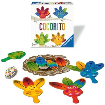 Gioco Ravensburger Cocorito - Raccogli Piume - Divertimento Educativo Gioco Ravensburger Cocorito - Raccogli Piume - Divertimento Educativo