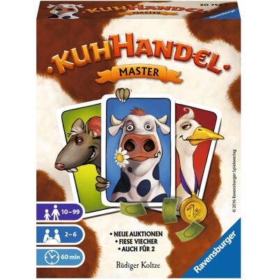 Ravensburger Kuhhandel Master Jeu de Cartes - 10+ - Amusement en Famille - Publicité Ravensburger Kuhhandel Master Jeu de Cartes - 10+ - Amusement en Famille - Publicité