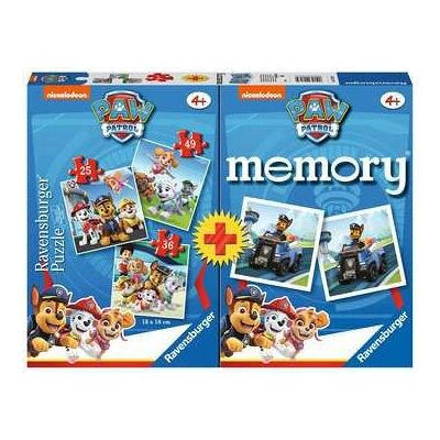 Ravensburger Paw Patrol Multipack Rompecabezas y Memoria - Puzzle Ravensburger Paw Patrol Multipack Rompecabezas y Memoria - Puzzle
