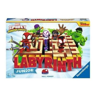 Ravensburger Spidey e Seus Incríveis Amigos Labirinto Junior - Jogo de Mesa para Crianças 4+ Ravensburger Spidey e Seus Incríveis Amigos Labirinto Junior - Jogo de Mesa para Crianças 4+