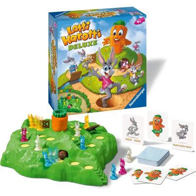 Ravensburger Lotti Karotti Deluxe Gra planszowa - Zabawa w rodzinie Ravensburger Lotti Karotti Deluxe Gra planszowa - Zabawa w rodzinie