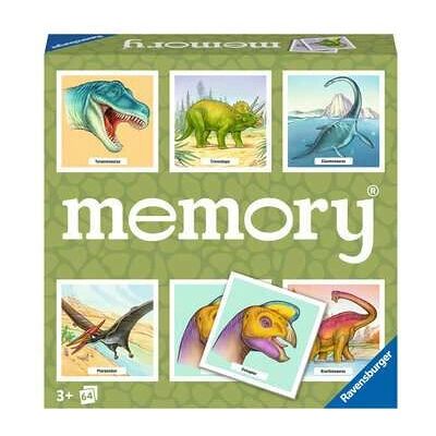 Ravensburger 20924 Dinosaurie Minnesspel - Flerfärgad Ravensburger 20924 Dinosaurie Minnesspel - Flerfärgad