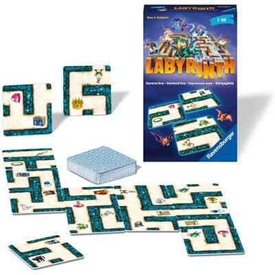 Ravensburger Labyrint Karetní hra - Zábava pro celou rodinu Ravensburger Labyrint Karetní hra - Zábava pro celou rodinu