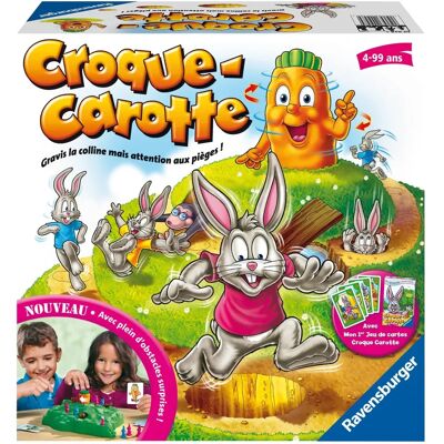 Ravensburger Course de Carottes et Jeu de Cartes - Jeu de Société - Publicité Ravensburger Course de Carottes et Jeu de Cartes - Jeu de Société - Publicité