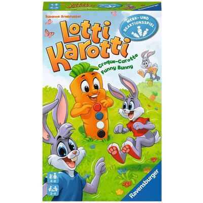 Ravensburger 20961 - Lotti Karotti - Jeu de voyage compact Ravensburger 20961 - Lotti Karotti - Jeu de voyage compact