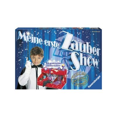 Kit di Magia Ravensburger - La Mia Prima Spettacolo di Magia - Include Palco e Accessori Kit di Magia Ravensburger - La Mia Prima Spettacolo di Magia - Include Palco e Accessori