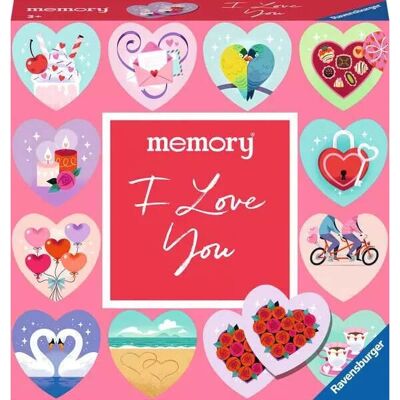 Ravensburger 22398 Jeu de mémoire amour - Jeu de société - Publicité Ravensburger 22398 Jeu de mémoire amour - Jeu de société - Publicité