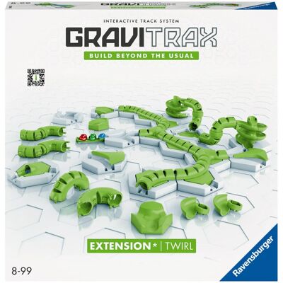 Ravensburger GraviTrax Twirl - Add On Extension Accessory Marble Run and Construction Toy - STEM Ravensburger GraviTrax Twirl - Add On Extension Accessory Marble Run and Construction Toy - STEM