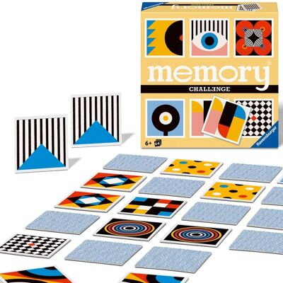 Ravensburger Challenge Memory - Padrões Geométricos - Jogo de Memória para Crianças e Adultos Ravensburger Challenge Memory - Padrões Geométricos - Jogo de Memória para Crianças e Adultos