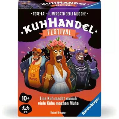 Ravensburger Kuhhandel - Festival Gesellschaftsspiel - Für 2-5 Spieler ab 10 Jahren Ravensburger Kuhhandel - Festival Gesellschaftsspiel - Für 2-5 Spieler ab 10 Jahren