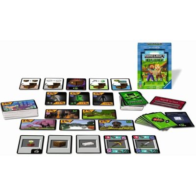 Ravensburger Minecraft Explorers Kártyajáték - Kaland a Blokkos Világban Ravensburger Minecraft Explorers Kártyajáték - Kaland a Blokkos Világban