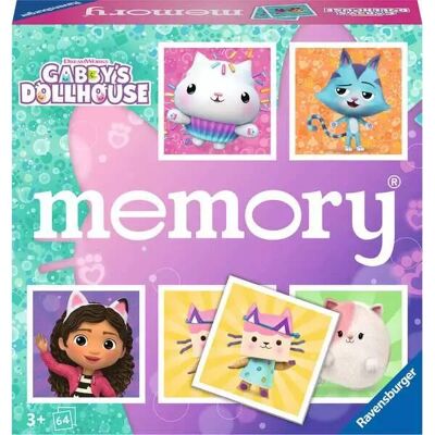 Ravensburger Gabby's Dollhouse Memory - 22596 - Lasten Muistipeli Ravensburger Gabby's Dollhouse Memory - 22596 - Lasten Muistipeli