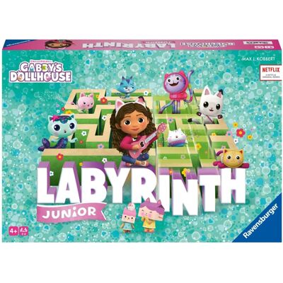 Ravensburger Gabbys Dockhus Junior Labyrint - Familjespel Ravensburger Gabbys Dockhus Junior Labyrint - Familjespel