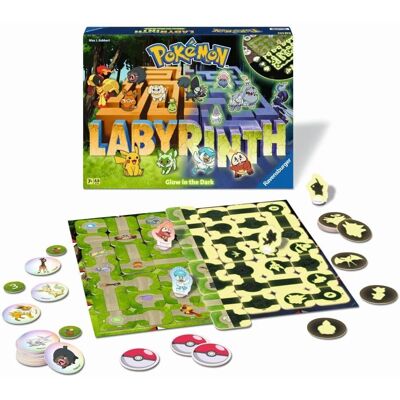 Pokémon Labyrint svítící ve tmě - Stolní hra Pokémon Labyrint svítící ve tmě - Stolní hra