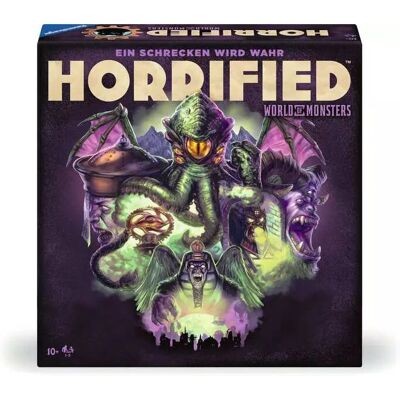 Ravensburger 22892 - Horrified: Szörnyek Világa - Kooperatív Társasjáték Ravensburger 22892 - Horrified: Szörnyek Világa - Kooperatív Társasjáték