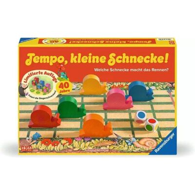Ravensburger 23034 Wooden Snail Family Board Game - 40th Anniversary Ravensburger 23034 Wooden Snail Family Board Game - 40th Anniversary