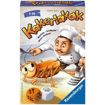 Ravensburger Modèle Blatte Jeu de Voyage - 2-4 Joueurs - Publicité Ravensburger Modèle Blatte Jeu de Voyage - 2-4 Joueurs - Publicité