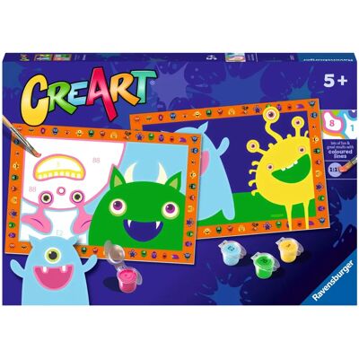Zestaw malarski Ravensburger Junior - Malowanie według numerów dla dzieci Zestaw malarski Ravensburger Junior - Malowanie według numerów dla dzieci