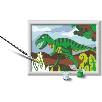 Ravensburger CreArt Zwervende Dinosaurussen Nummer Schilderen - 7+ Jaar Ravensburger CreArt Zwervende Dinosaurussen Nummer Schilderen - 7+ Jaar