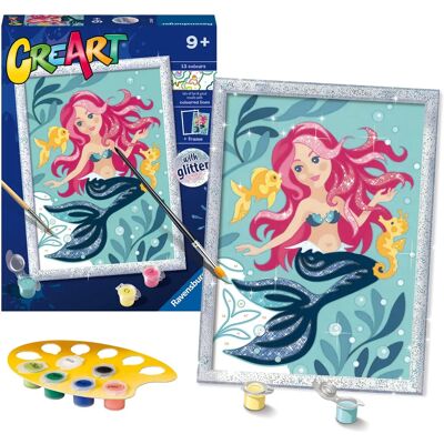 Ravensburger CreArt Serie D: Meerjungfrau Malset Ravensburger CreArt Serie D: Meerjungfrau Malset