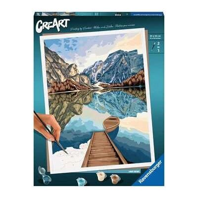 Ravensburger Malen nach Zahlen - Lake Views - Kreativ Set Ravensburger Malen nach Zahlen - Lake Views - Kreativ Set