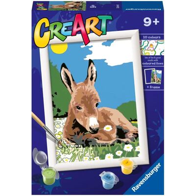 Ravensburger CreArt Asinello - Kit de Pintura para Niños y Adultos Ravensburger CreArt Asinello - Kit de Pintura para Niños y Adultos