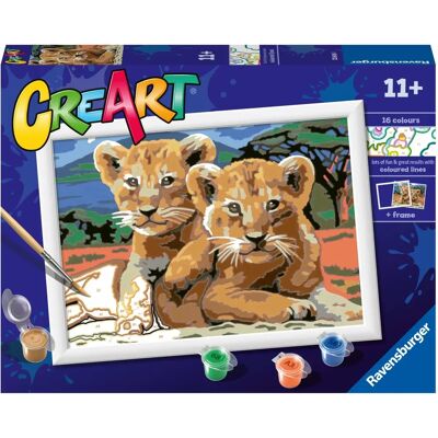 Ravensburger CreArt Seria D - Zestaw do malowania dla dzieci i dorosłych Ravensburger CreArt Seria D - Zestaw do malowania dla dzieci i dorosłych
