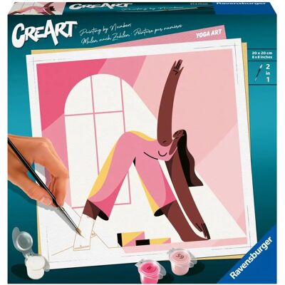 Ravensburger CreArt - Malen nach Zahlen Yoga Kunst Ravensburger CreArt - Malen nach Zahlen Yoga Kunst