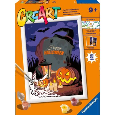 Ravensburger CreArt Seria D Nastrój Halloween - Zestaw Malarski dla Dzieci Ravensburger CreArt Seria D Nastrój Halloween - Zestaw Malarski dla Dzieci