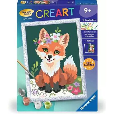 Ravensburger Malen nach Zahlen - Blumiger Fuchs - Kinderbuch ab 9 Jahren Ravensburger Malen nach Zahlen - Blumiger Fuchs - Kinderbuch ab 9 Jahren