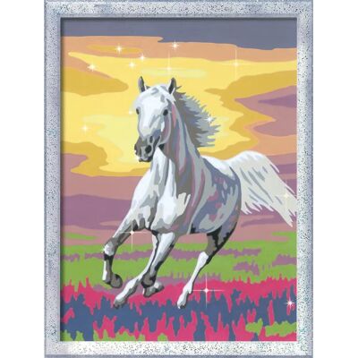 Ravensburger Cheval Galopant - Kit de Peinture pour Enfants - Publicité Ravensburger Cheval Galopant - Kit de Peinture pour Enfants - Publicité