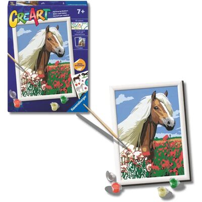 Ravensburger CreArt Serie D Classica - Cavallo Haflinger Ravensburger CreArt Serie D Classica - Cavallo Haflinger