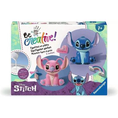 Ravensburger 23877 Jeu d'artisanat - BeCreative Figurines Stitch & Angel Ravensburger 23877 Jeu d'artisanat - BeCreative Figurines Stitch & Angel