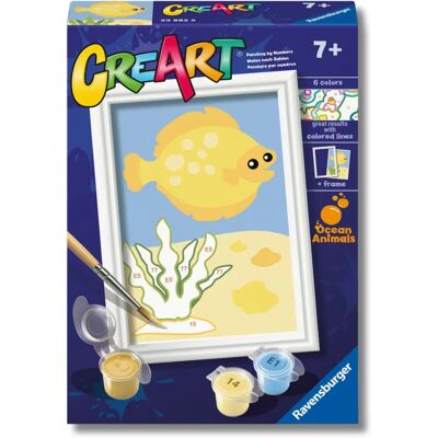 Ravensburger CreArt Kit de Peinture - Poisson Tendance Multicolore - Publicité Ravensburger CreArt Kit de Peinture - Poisson Tendance Multicolore - Publicité