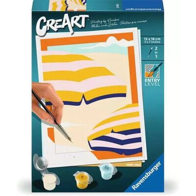 Kit de Peinture par Numéros - Temps Ensoleillés - 12 ans et plus - Publicité Kit de Peinture par Numéros - Temps Ensoleillés - 12 ans et plus - Publicité