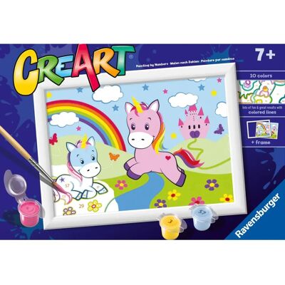 Ravensburger - CreArt Serie E Einhorn mit Regenbogen - Malset ab 7 Jahre Ravensburger - CreArt Serie E Einhorn mit Regenbogen - Malset ab 7 Jahre