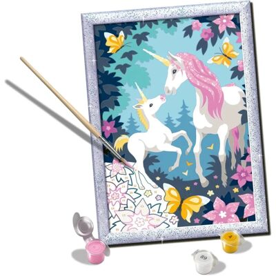 Kit di Pittura Unicorni Glitter Ravensburger - Art Kit Kit di Pittura Unicorni Glitter Ravensburger - Art Kit