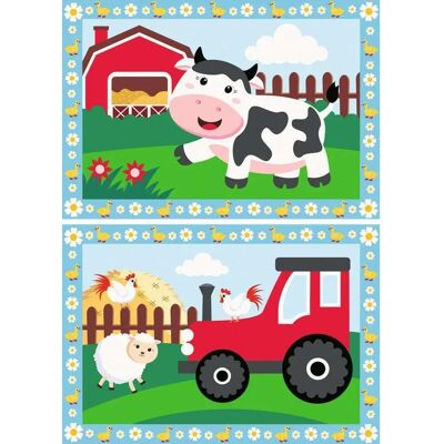 Ravensburger Creart 23947 - Auf Dem Bauernhof - Malen Nach Zahlen Für Kinder Ab 7 Jahre Ravensburger Creart 23947 - Auf Dem Bauernhof - Malen Nach Zahlen Für Kinder Ab 7 Jahre