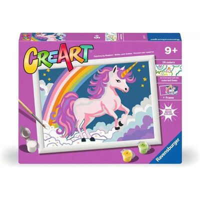 Zestaw do malowania jednorożec Neon CreArt od Ravensburger - Strony do kolorowania Zestaw do malowania jednorożec Neon CreArt od Ravensburger - Strony do kolorowania