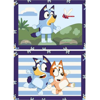 Kit de Coloration Bluey Ravensburger - Enfants 5-7 - Motifs Colorés - Publicité Kit de Coloration Bluey Ravensburger - Enfants 5-7 - Motifs Colorés - Publicité