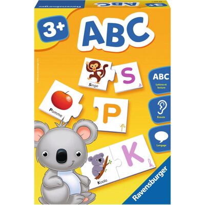 Ravensburger ABC - Juguete Educativo para Niños - Herramienta para Aprender el Alfabeto Ravensburger ABC - Juguete Educativo para Niños - Herramienta para Aprender el Alfabeto