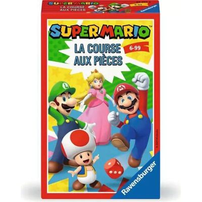 Ravensburger Mini game - Super Mario Race - Family Board Game - 6+ - 2-4 Players Ravensburger Mini game - Super Mario Race - Family Board Game - 6+ - 2-4 Players