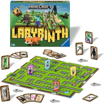 Ravensburger Labyrint Minecraft - Stolní hra - Rodina Ravensburger Labyrint Minecraft - Stolní hra - Rodina