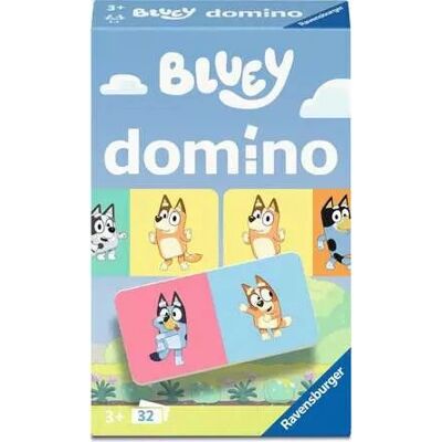 Ravensburger Bluey Domino Spill - Reise og Familie Moro Ravensburger Bluey Domino Spill - Reise og Familie Moro
