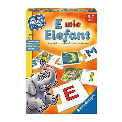 Ravensburger Modell E som Elefant - Utbildningsspel Ravensburger Modell E som Elefant - Utbildningsspel