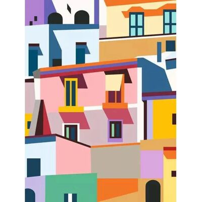 Ravensburger 25527 Livre de pages à colorier - Maisons colorées - dès 14 ans Ravensburger 25527 Livre de pages à colorier - Maisons colorées - dès 14 ans