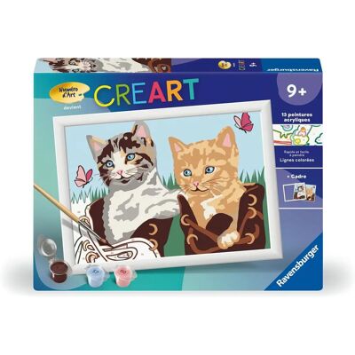 Kit de Peinture pour Enfants Ravensburger - 18x24cm - Publicité Kit de Peinture pour Enfants Ravensburger - 18x24cm - Publicité